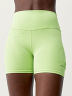 Short Volea - Citron Vert Brillant - Femme