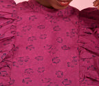 Blouse Voliane - Alix Cassis