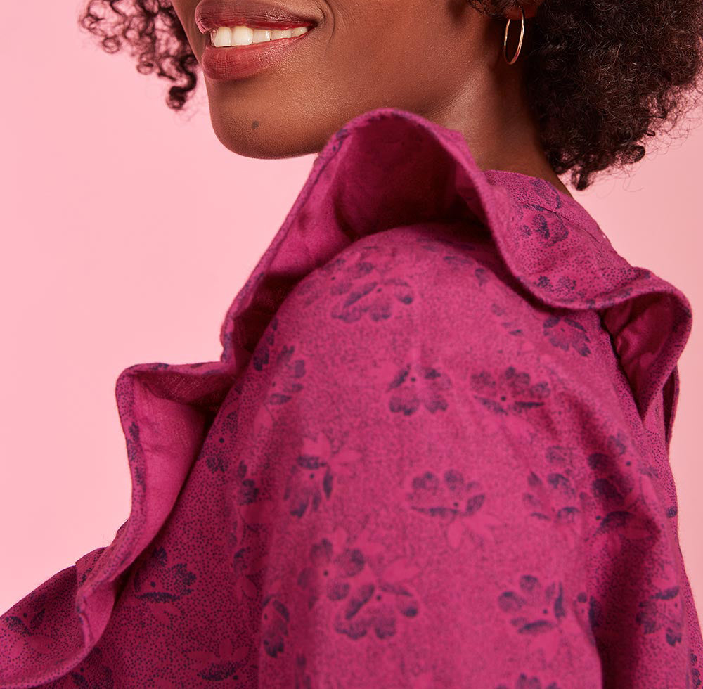Blouse Voliane - Alix Cassis