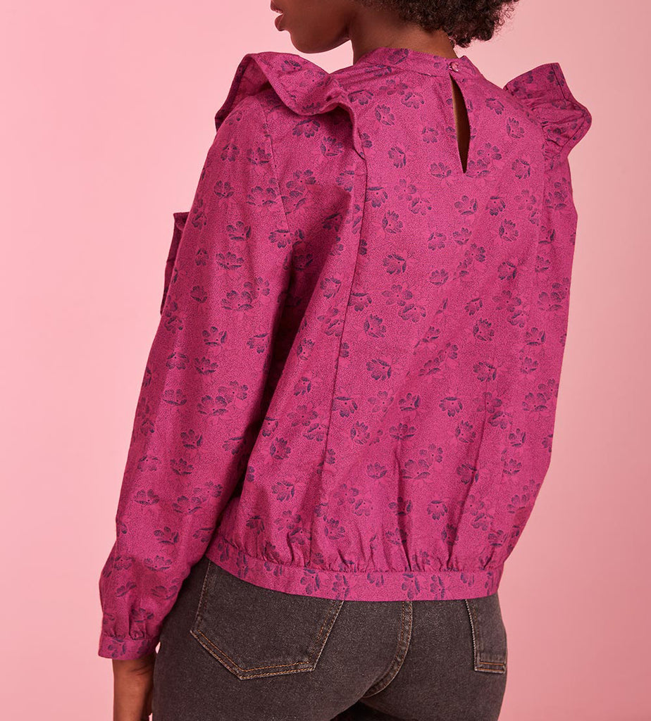 Blouse Voliane - Alix Cassis
