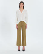 Pantalon fluide kaki_1
