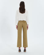 Pantalon fluide kaki_3