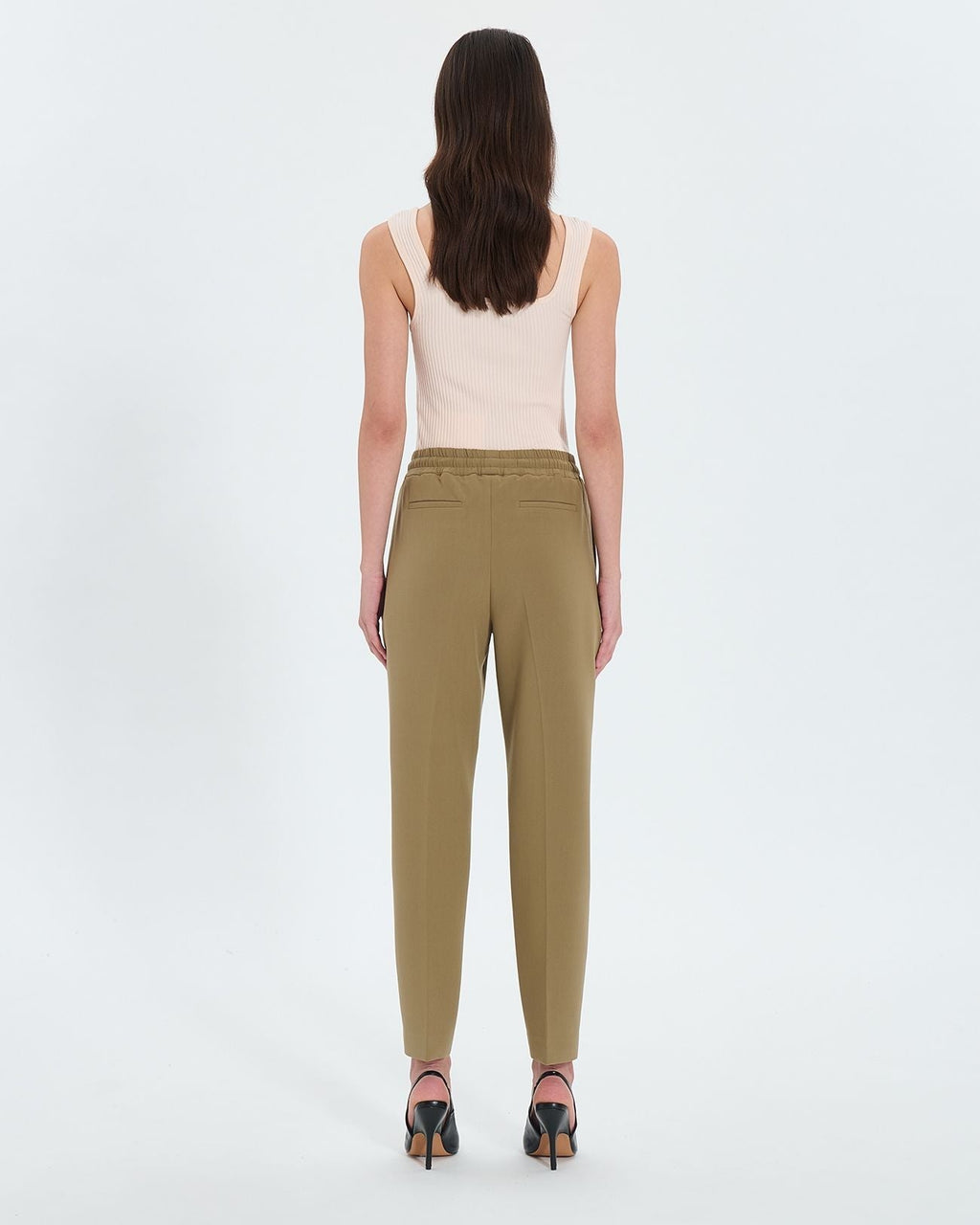 Pantalon ample kaki_3