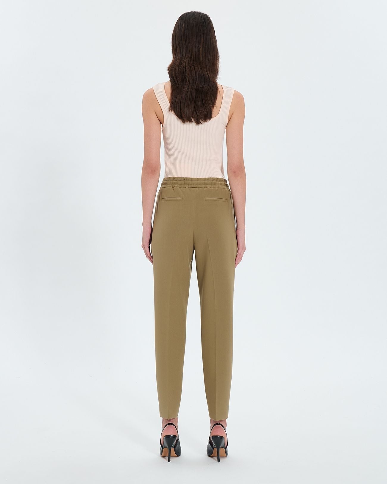 Pantalon ample kaki_3