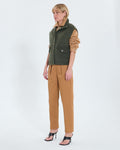 Pantalon cigarette tabac_1