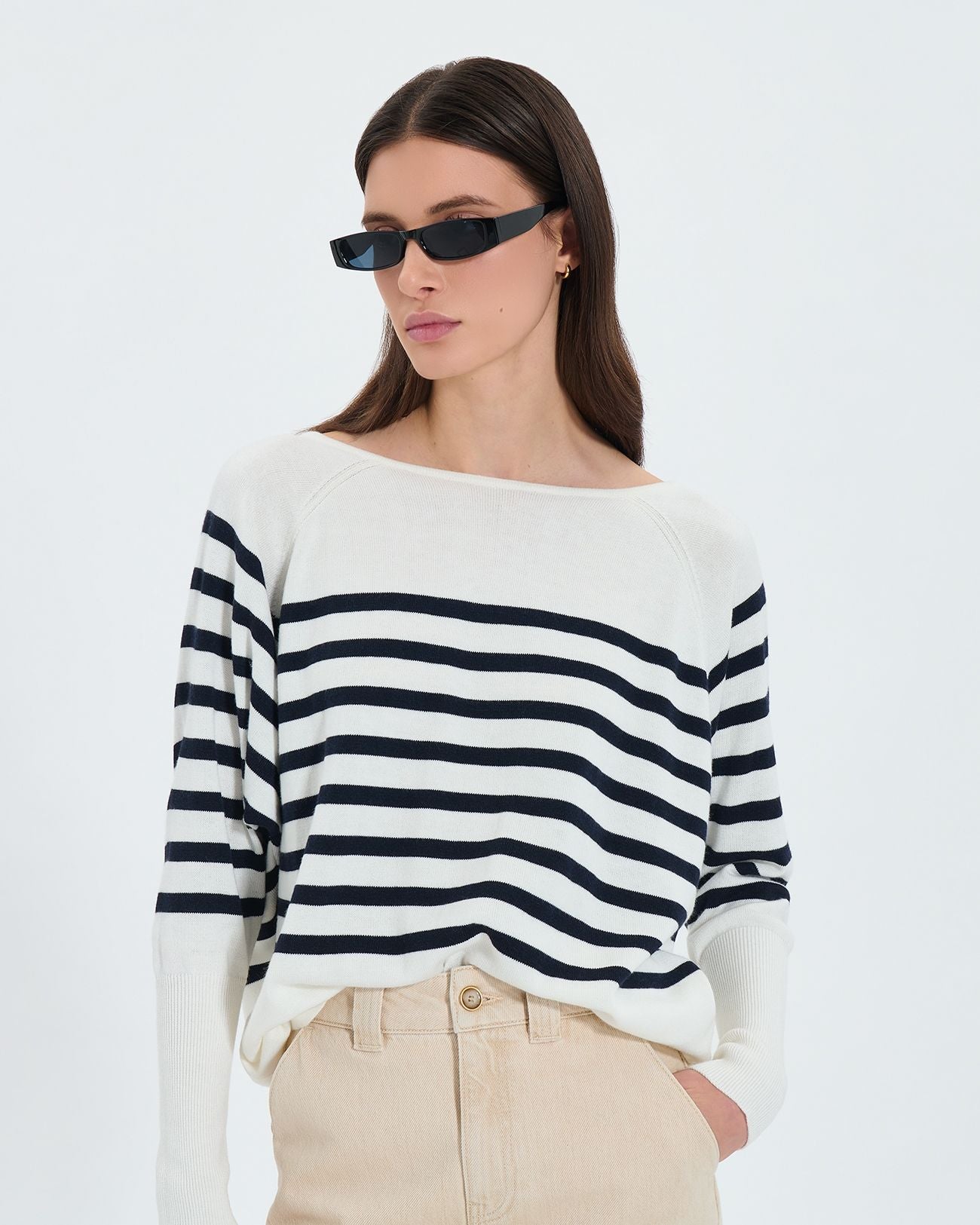 Pull ample marinière_1