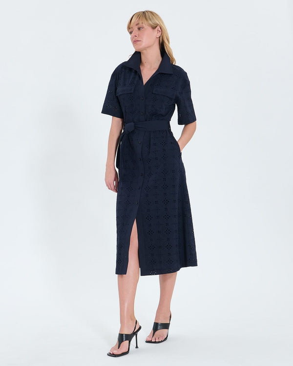 Robe longue satinée nocturne_1