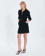 Robe saharienne noire_1