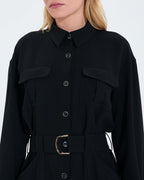 Robe saharienne noire_2
