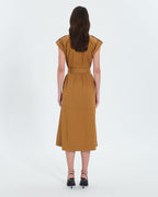 Robe chemise tabac_3
