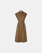 Robe chemise tabac_4