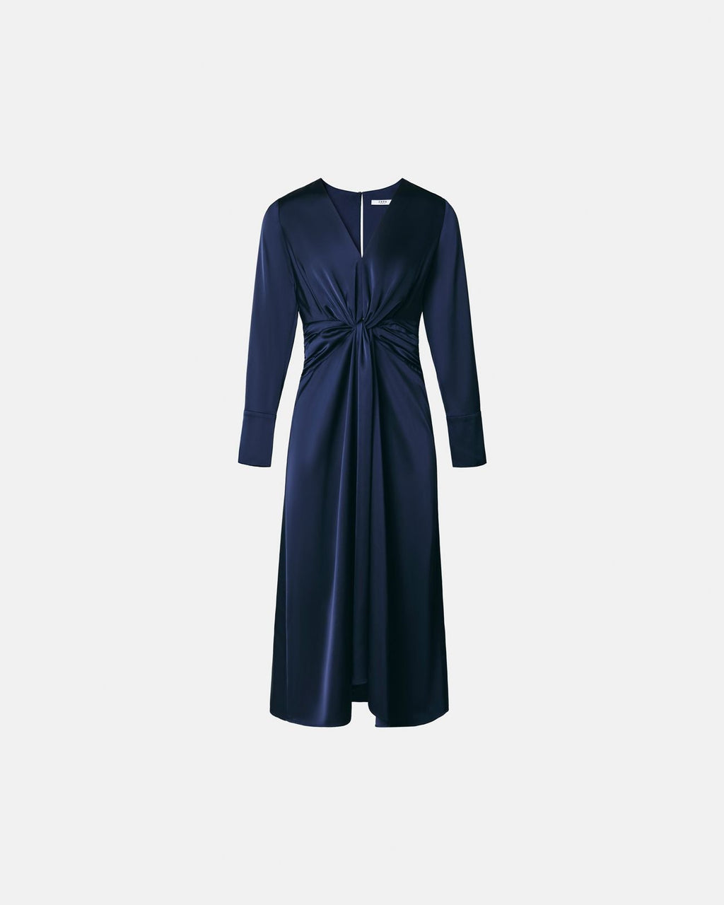 Robe longue satinée nocturne_5
