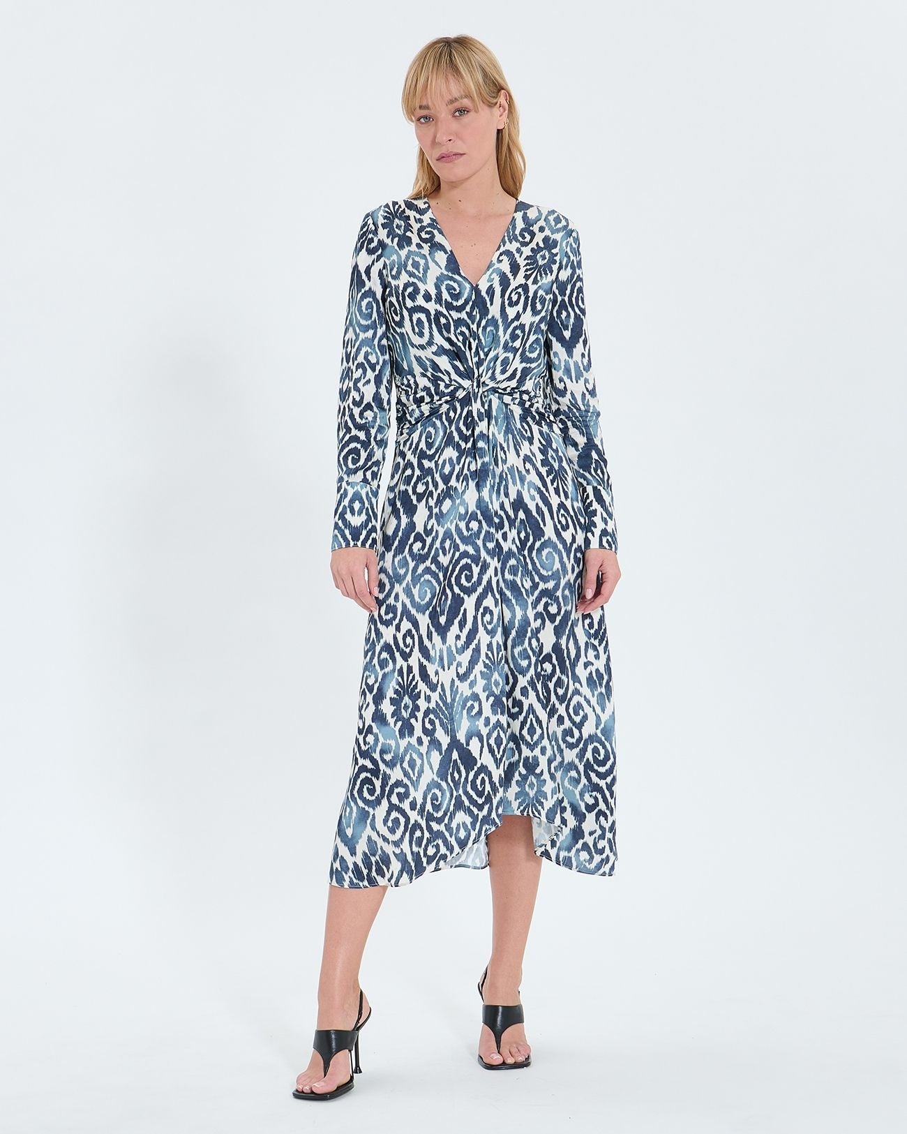Robe longue à imprimé_1