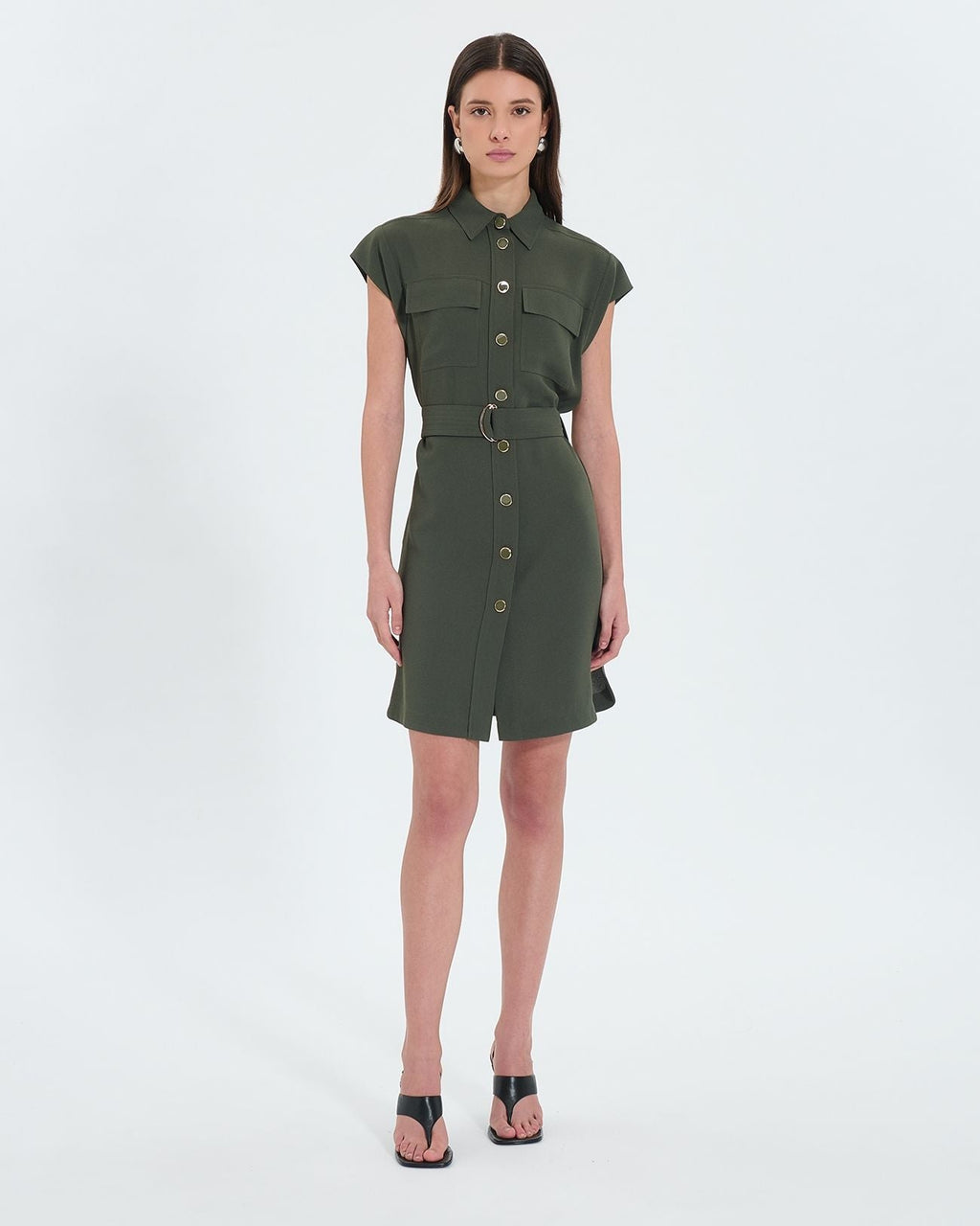 Robe chemise army_1
