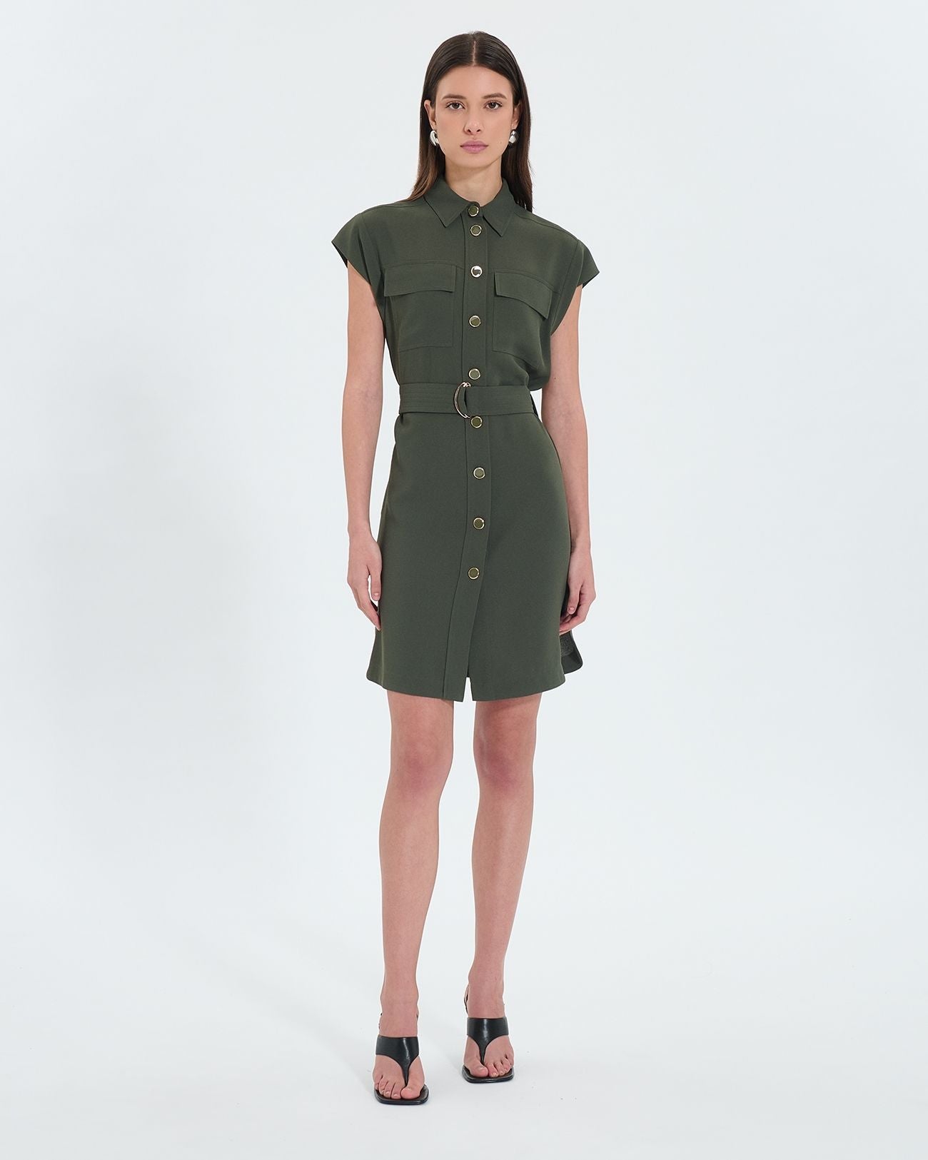Robe chemise army_1