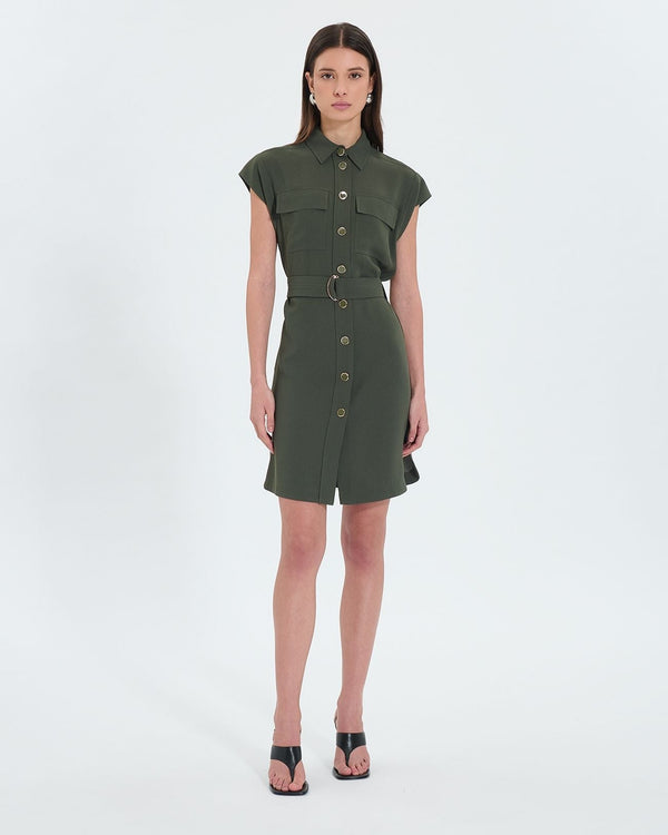 Robe chemise army_1