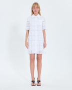 Robe mi longue à broderie anglaise écrue_4