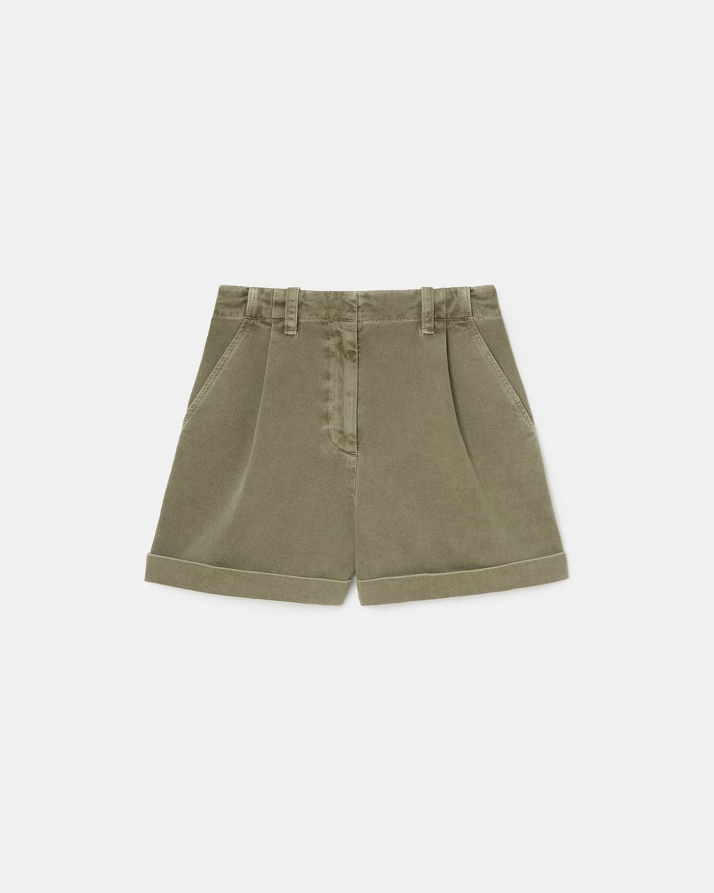 Short en jean kaki_4