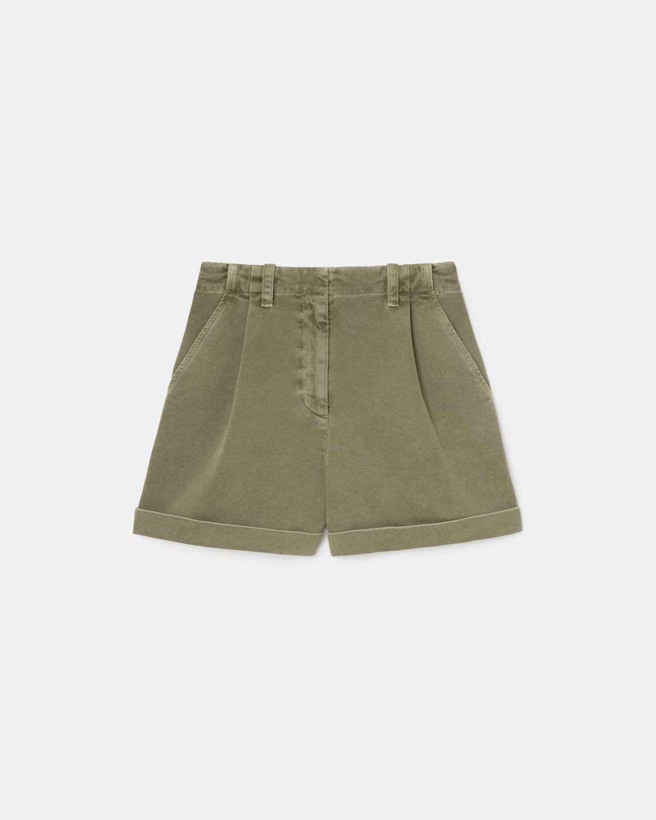 Short en jean kaki_4