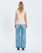 Tee-shirt col V nude_3