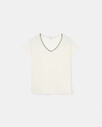 Tee-shirt en lin écru_5