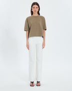 Tee-shirt à ornements kaki_5