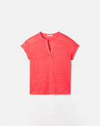 Top en lin corail_5