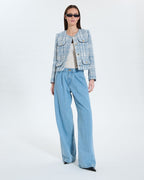 Veste en tweed bleue_3