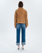 Manteau en suède beige_4