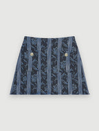Maje - Short Ipel - Indigo