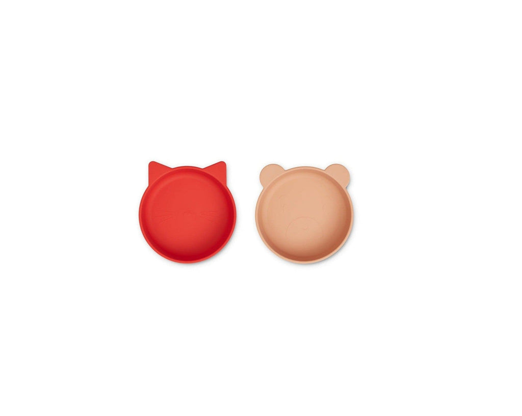 Gobelets En Silicone Pour Enfants Vanessa - Apple Red / Tuscany Rose