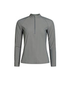 T-Shirt Demi-Zip Verbier - Gray Pine