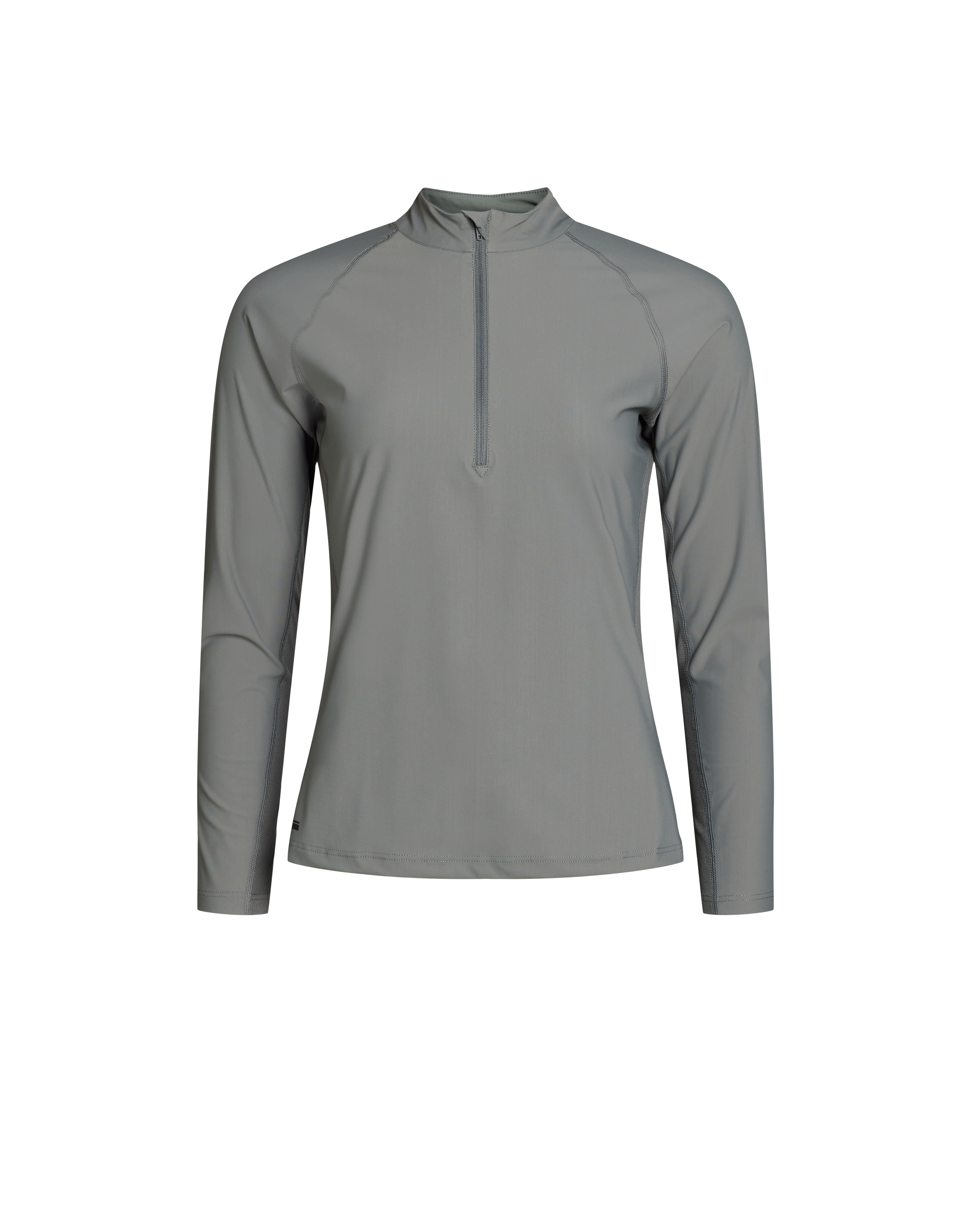 T-Shirt Demi-Zip Verbier - Gray Pine