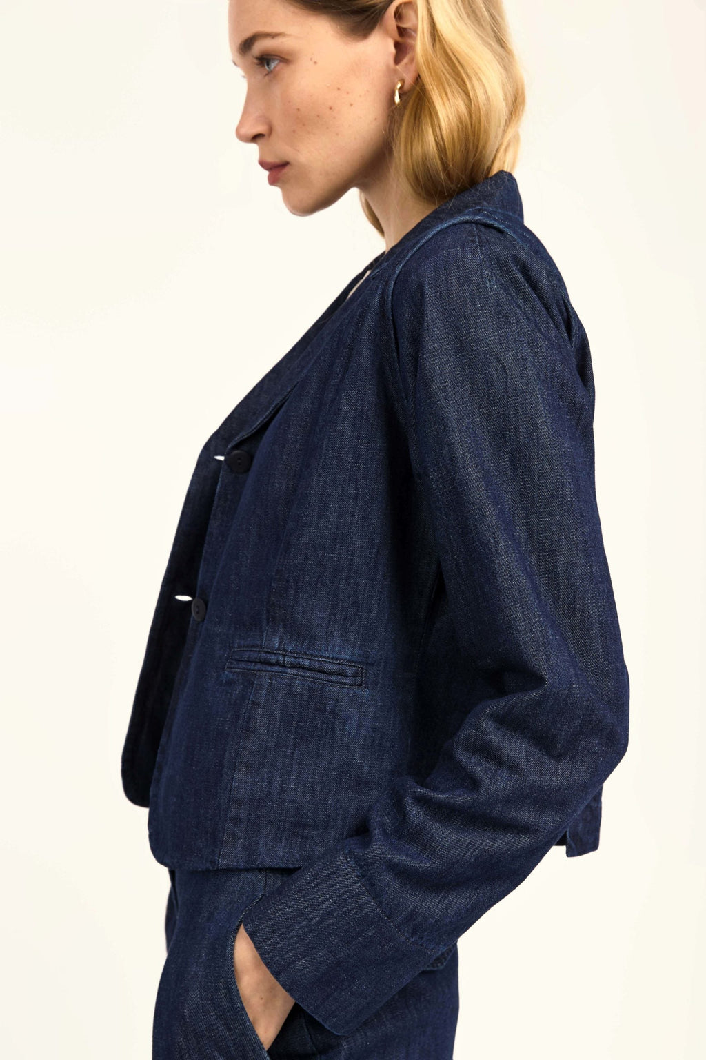 Veste - Flore - Denim Bleu