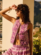 Veste Réversible Opéra - Jacinthe