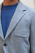 Veste Einstein - Indigo/Ecru