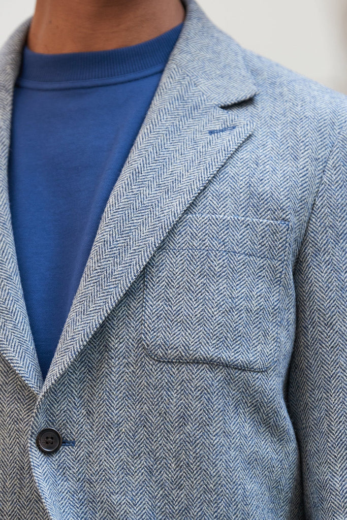 Veste Einstein - Indigo/Ecru