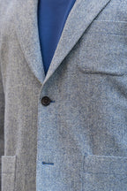 Veste Einstein - Indigo/Ecru