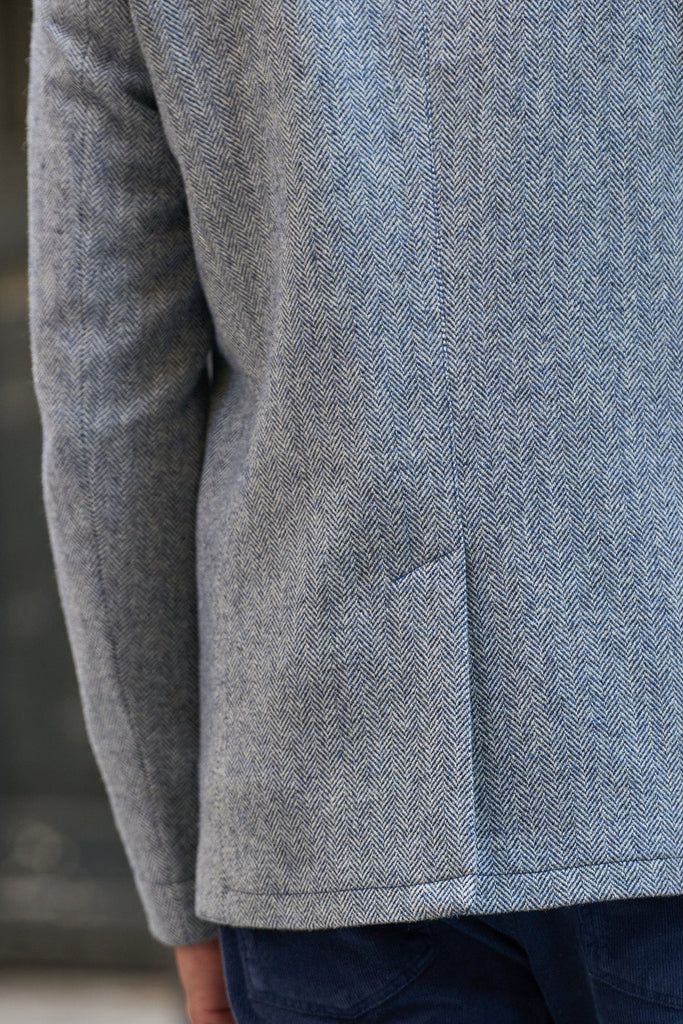 Veste Einstein - Indigo/Ecru