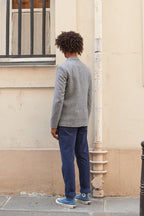 Veste Einstein - Indigo/Ecru