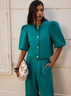 Veste Ines - Emeraude