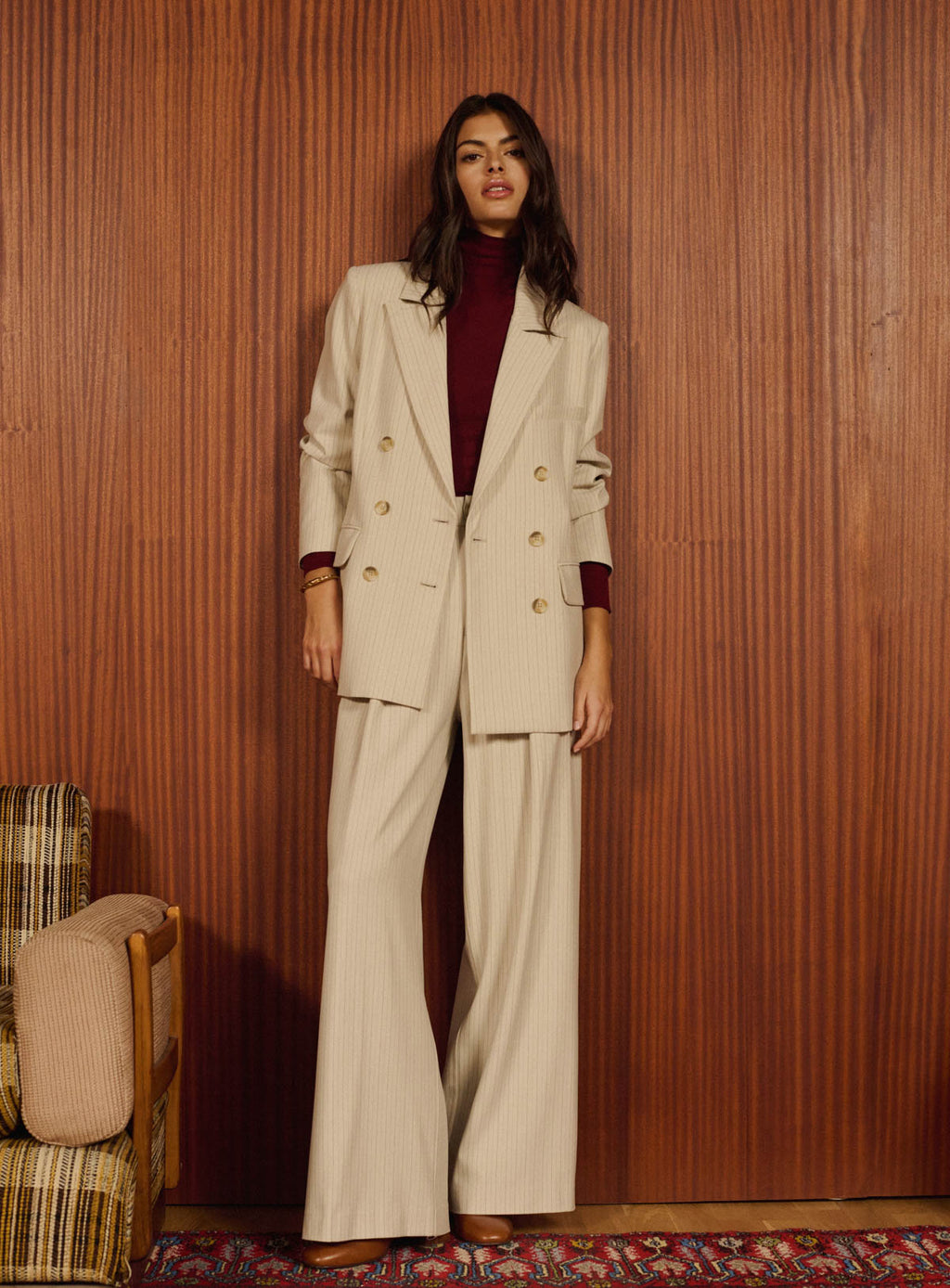Veste Olive - Creme