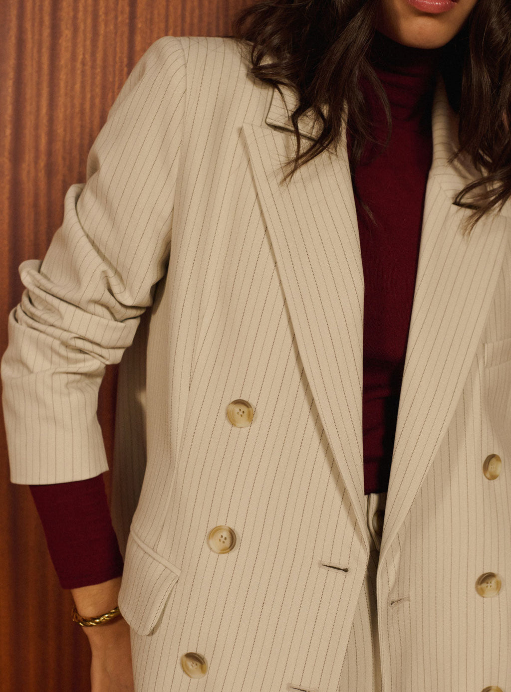 Veste Olive - Creme