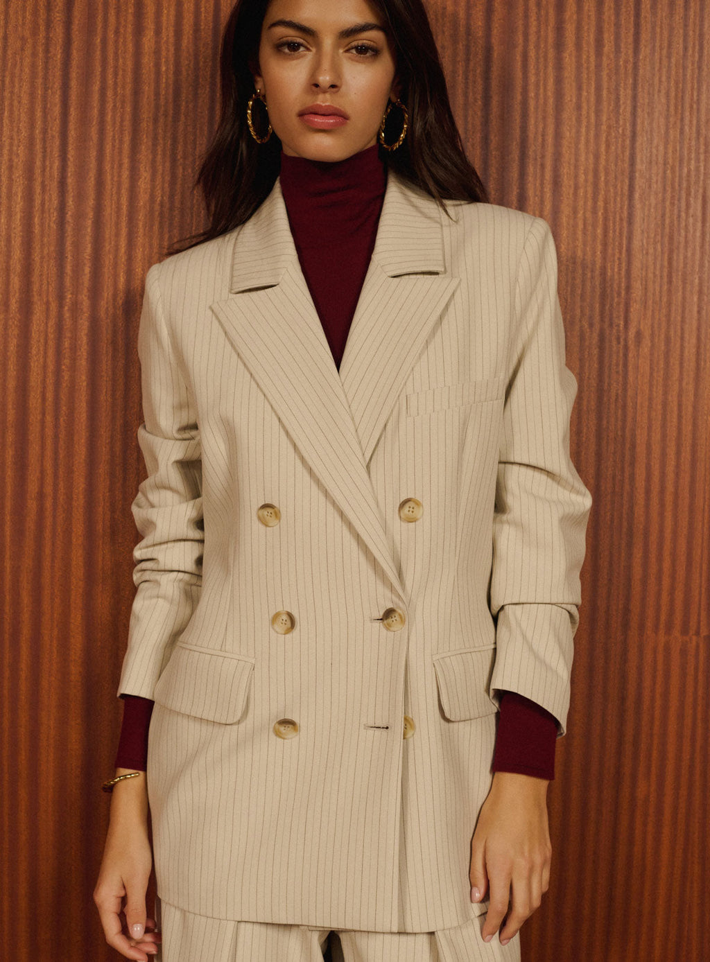 Veste Olive - Creme