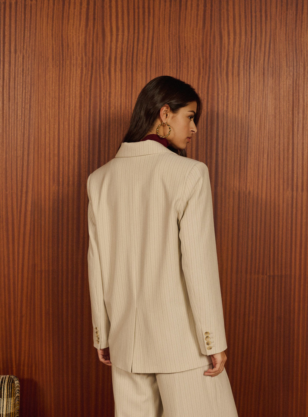 Veste Olive - Creme