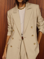 Veste Olive - Creme