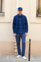 Veste De Peintre Emile - Indigo