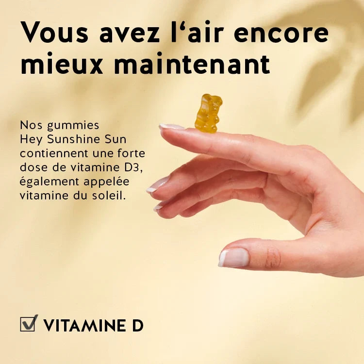 Sous le soleil - avec vitamine D3