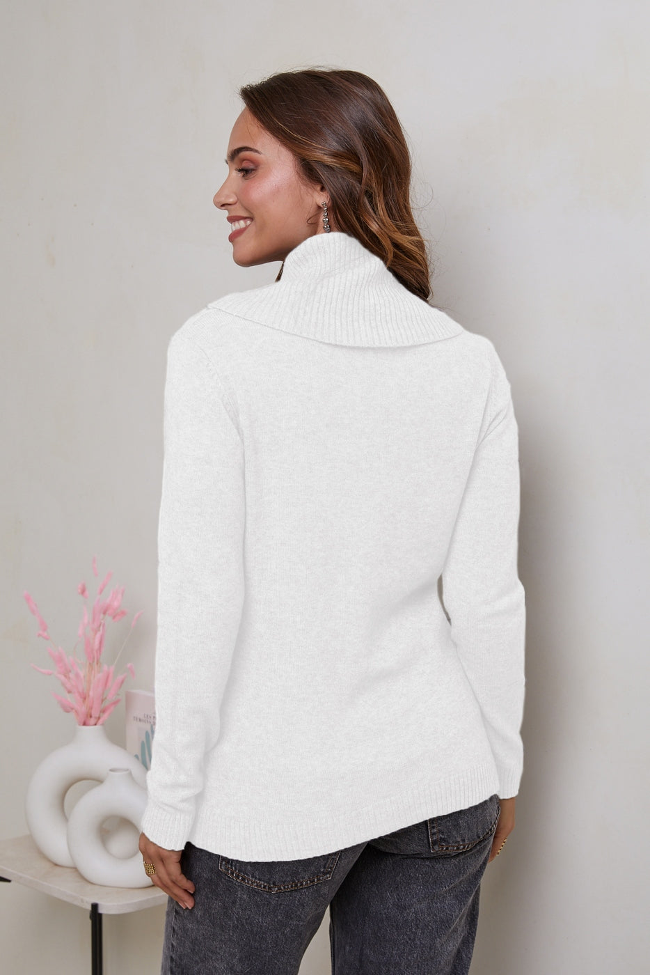 Pull W1011 - Blanc