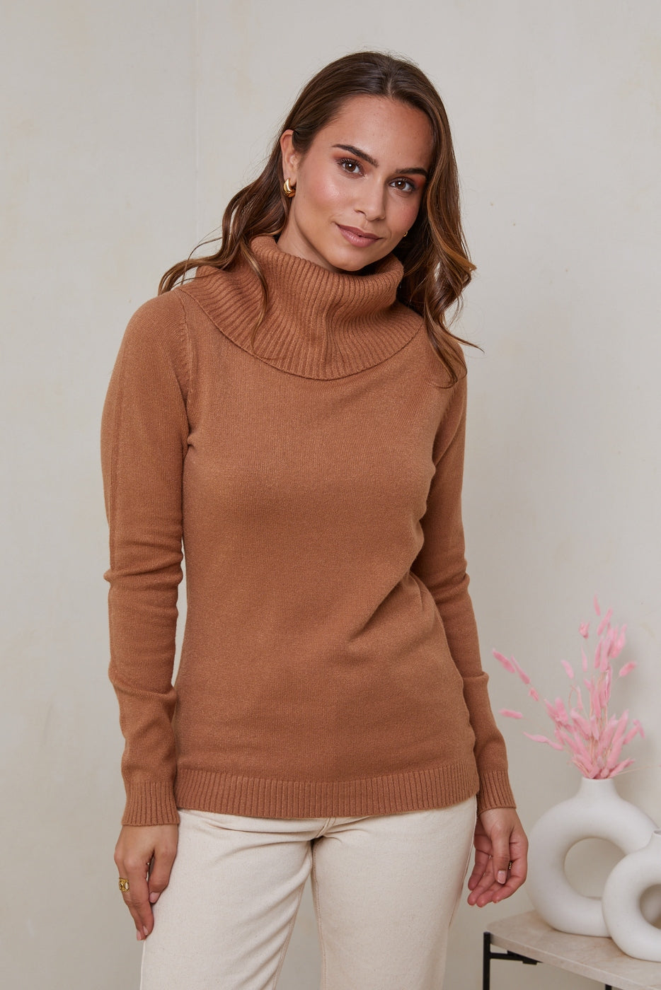 Pull W1011 - Camel